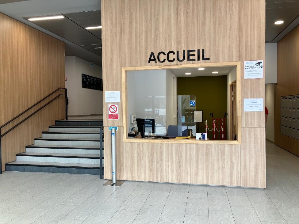 Photo de l'accueil de l'Institut Culturel Interâge